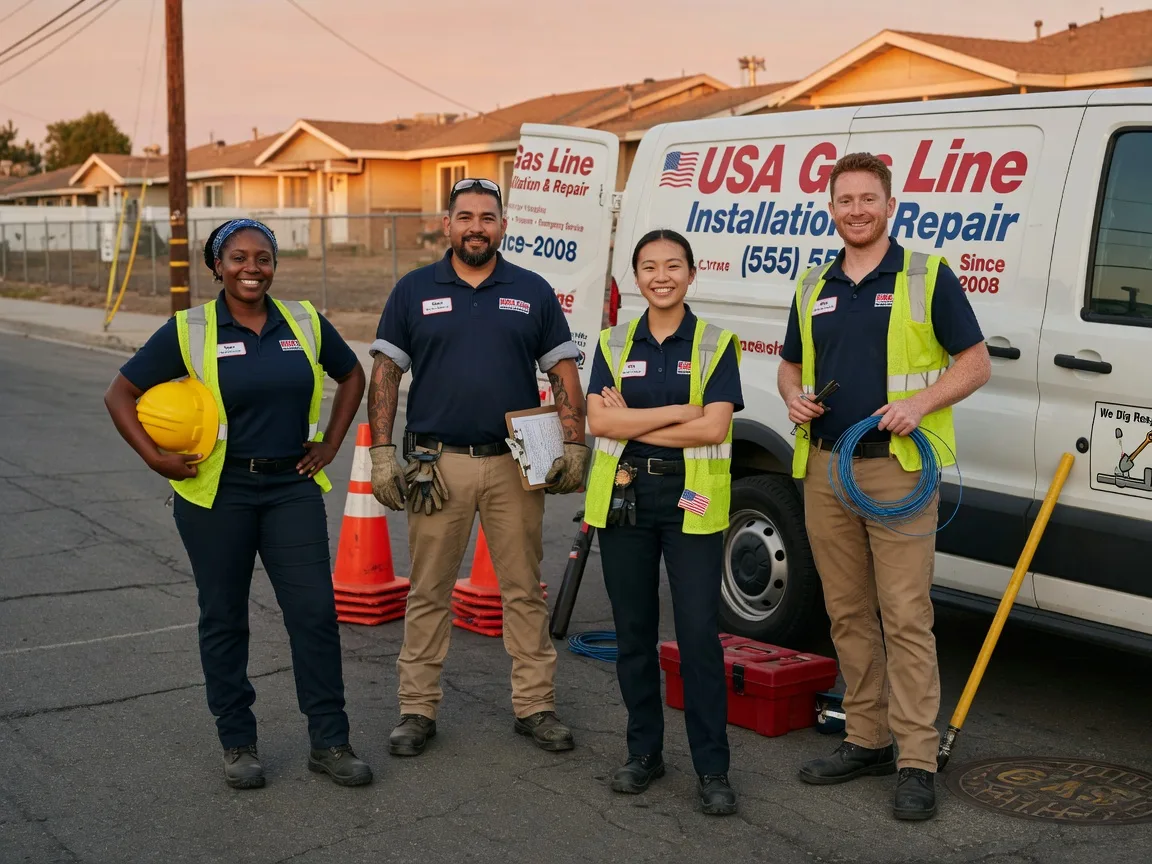 Gas Line Installation company in Zearing, IA